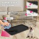 image 4 of Dog Crate Luna - foldable, robust steel mesh, double locked doors - 75.5x121.5x80.5cm