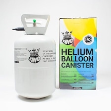 Helium Canister with Foil Inflation Adaptor - High Grade Helium Gas Fills up to 30 x 9 in balloons