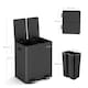 image 9 of 30L Dual Pedal Bin for Recycling and General Waste Kitchen Bin (2x15L)