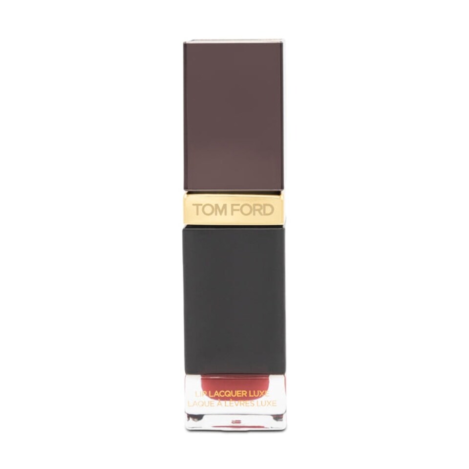 image 1 of Tom Ford Lip Lacquer Luxe Red Liquid Lipstick 07 Intimidate Vinyl N/A