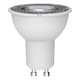 image 4 of First Choice Lighting Set of 10 White Fire Rated Tilt Recessed Ceiling Downlights with Warm White LED Bulbs White