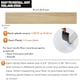 image 6 of Self Adhesive Floor Planks | 5.9x35.9in (91.4x15.2cm) Each | Peel & Stick Vinyl Flooring | Beige Wood Effect | Easy DIY | Stick On Tile Planks Brown | 5 sqm