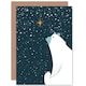 image 1 of Star Bethlehem Polar Bear Christmas Card