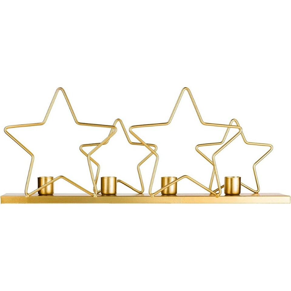 image 1 of Marco Paul Gold Start Candle Holder 39cm Gold