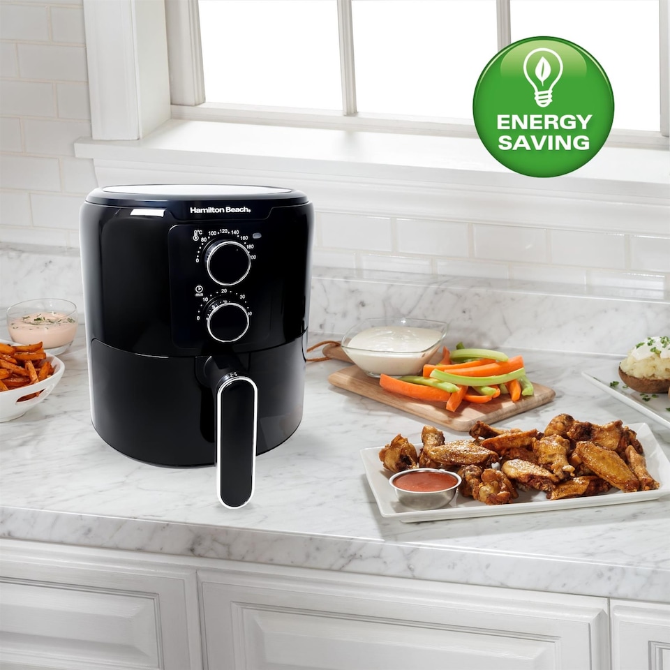 image 1 of Hamilton Beach SimpliFry 4.2L Manual Air Fryer