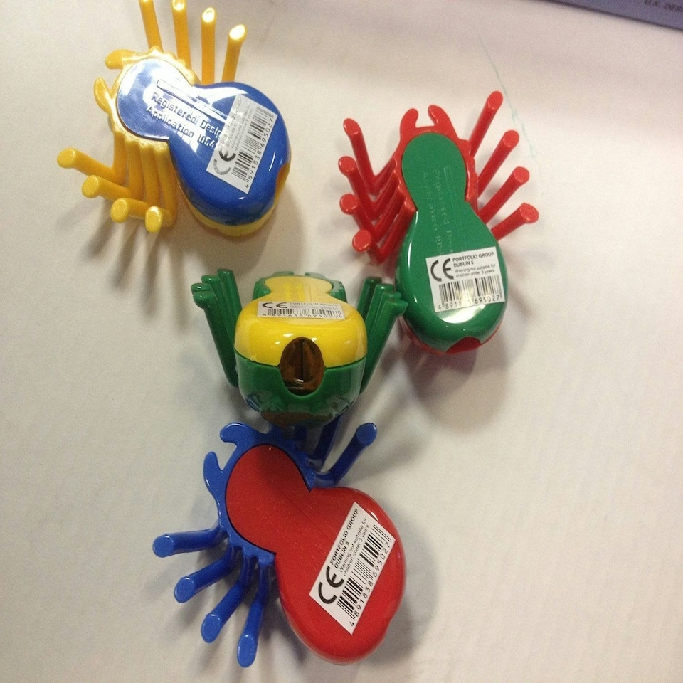 image 1 of Pack of 24 Spider Shaped Pencil Sharpeners