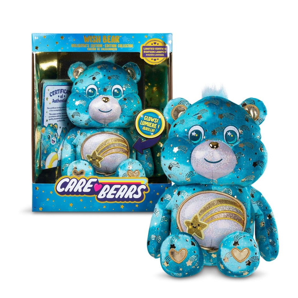image 1 of Care Bears 35cm Collectors Edition Wish Bear