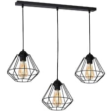 Milagro Pendant Lamp Colin Black 3XE27