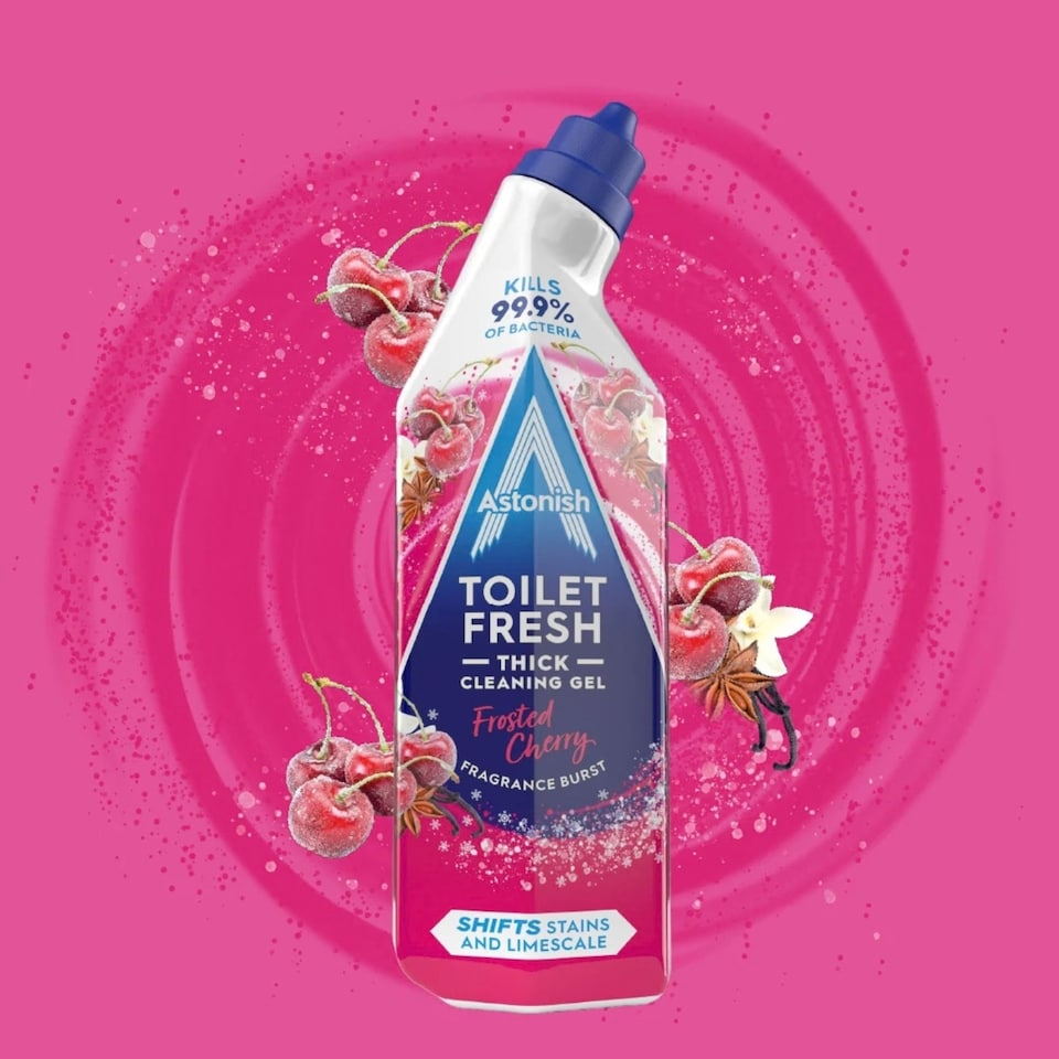 image 1 of Astonish Frosted Winter Cherry Cleaning Bundle 6 Piece