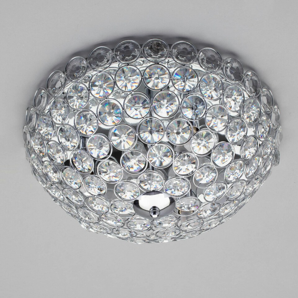 image 1 of BHS Ava 3 Light Ceiling Light, Chrome