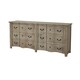 image 1 of Copgrove Collection 6 Drawer Chest - Wood - L47 x W200 x H90 cm - Brown