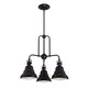 image 1 of Eastvale 3 Light Pendant Bar Chandelier Light Palladian Bronze, E27