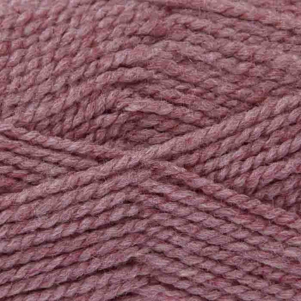 King Cole Pink Big Value Chunky Yarn (Value Pack 12 x 100g Balls) For Crochet, Knitting - 152m per ball