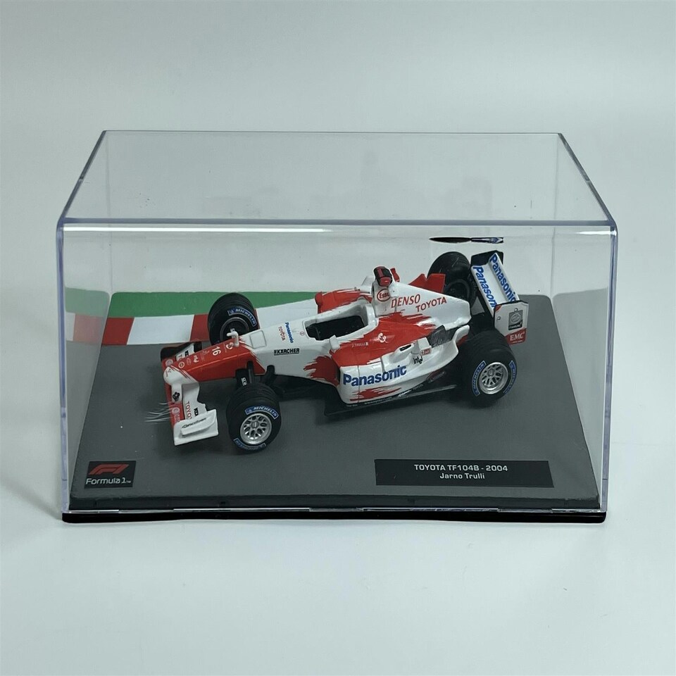 image 1 of Jarno Trulli Toyota TF104B 2004 F1 Collection 1:43 Scale