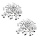 image 1 of M3 3mm Alu Nut Serts Riveting Nuts Rivet Threaded Inserts Blindnut Rivnut 100pc