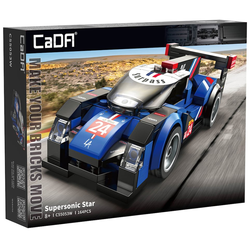 image 1 of Cada Cars Supersonic Star Construction Toy Scale 1:24