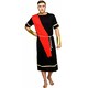 image 4 of Bristol Novelty Mens Toga Caesar Costume - Black - XL XL
