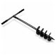 image 1 of Post Hole Fence Manual Hand Drill Digger Earth Auger 150mm 6