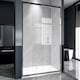 image 2 of Stech Homes 1700x1850mm Reversible Bathroom Sliding Door Shower Enclosure Cubicle 5mm Toughened Glass Cubicle