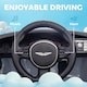 image 7 of AIYAPLAY 12V Kids Electric Car, Aston Martin DBX Licensed Kids Ride on Car with Remote Control, 4 Suspension Wheels, LED Lights, Music, Horn, Slow Start, for Ages 3-6 Years, Grey