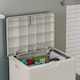 image 6 of Suncast New York 83L Storage Box - French Grey Grey