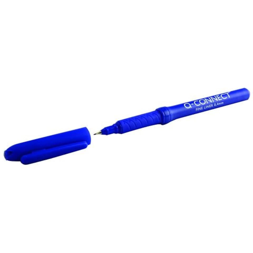 image 1 of Pack of 10 0.4mm Fineliner Blue Pens