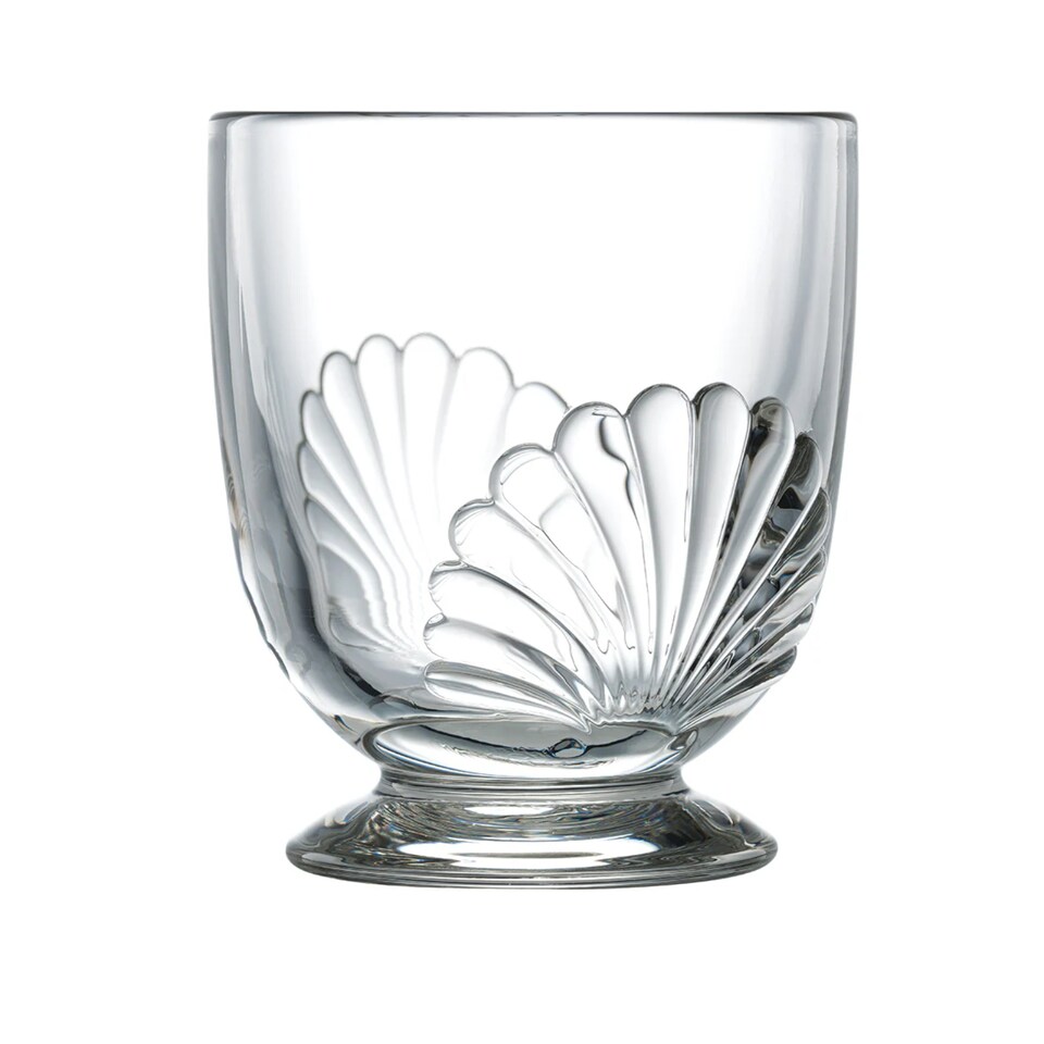 image 1 of Low Ball Glass: 1 x 250ml La Rochere Belle Ile Footed Tumbler , Glass