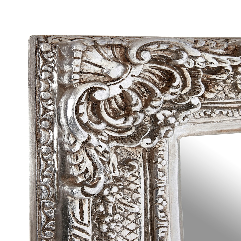 image 1 of Interiors by Premier Champagne Wall Mirror Silver