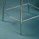 image 3 of Interiors by Premier Warton Grey Velvet Bar Chair Grey