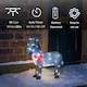 image 5 of Neo 34 cm Donkey Acrylic Christmas Light 30 Cool White LED Christmas Light Battery Powered Outdoor Indoor Festive Decoration Ornament Auto Timer