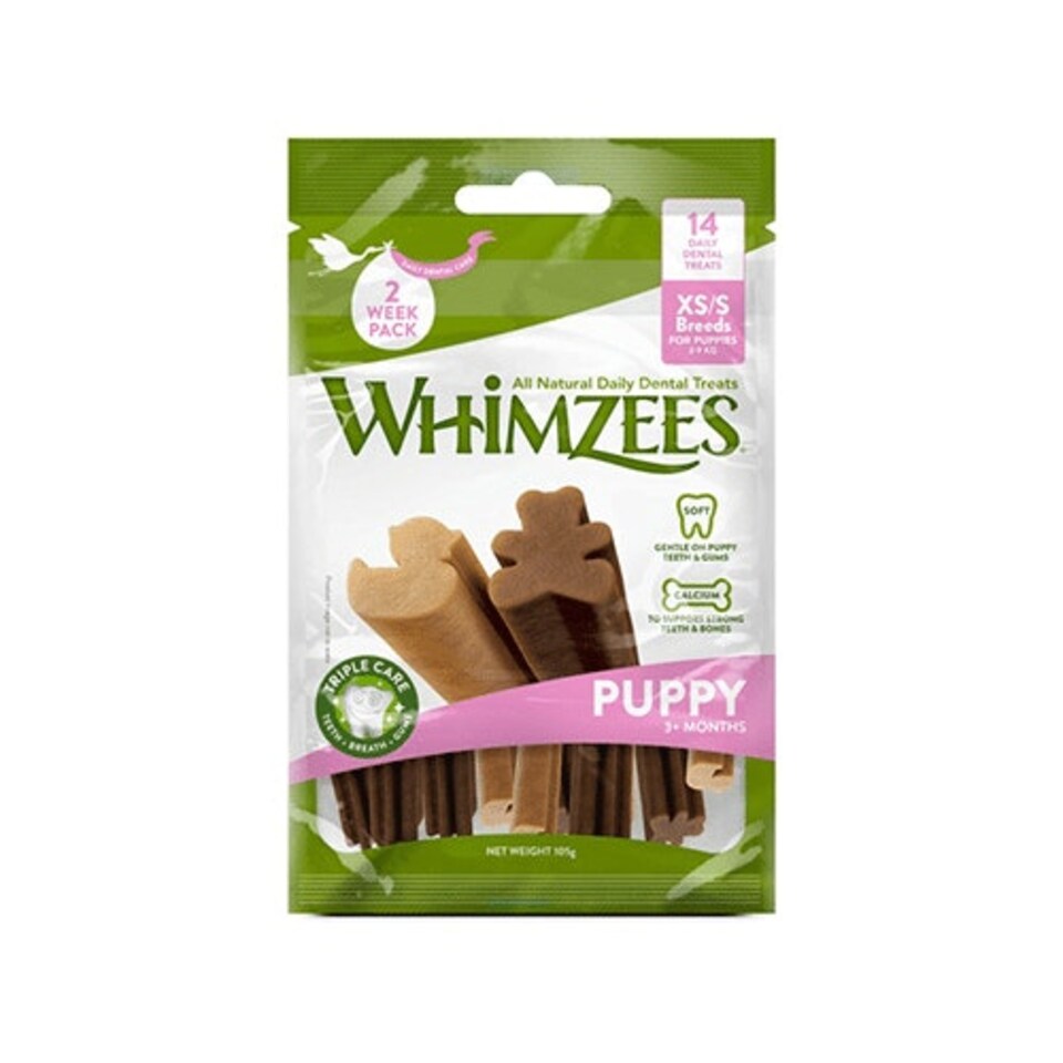 image 1 of Whimzees Puppy Value N/A | Size: Puppy Value Pack M/L 105g (6Pk)