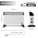 image 2 of Prem-I-Air 2kW Convector Heater with 3 Heat Settings White