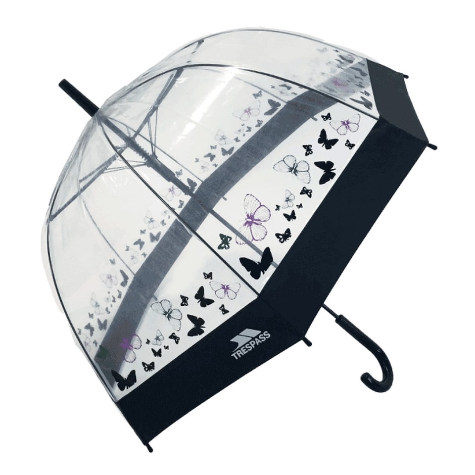 image 1 of Trespass Papillon Clear Umbrella