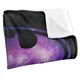image 3 of Batman Galaxy Logo Blanket - Multicoloured - One Size | Multi