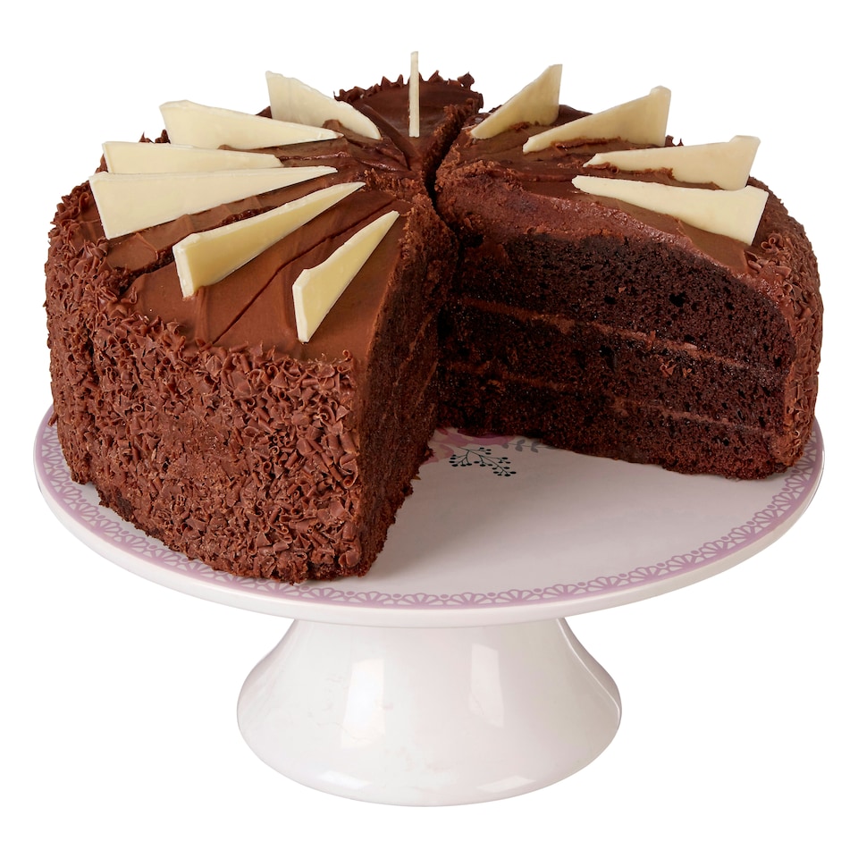 image 1 of Amelie Floral Pattern Cake Stand Pink