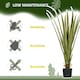 image 4 of HOMCOM Potted Artificial Plants Agave Succulent for Home Decor, 90cm