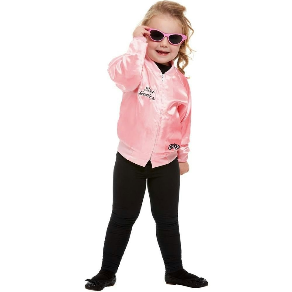 image 1 of Grease Childrens/Kids Pink Ladies Jacket - Pink - 4-6 Years