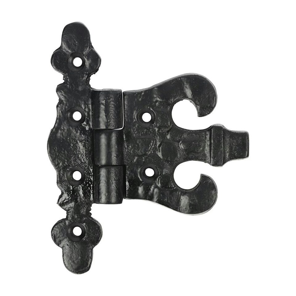Timco - Pair of Unequal Hinges - Antique Black (Size 85mm - 2 Pieces) N/A
