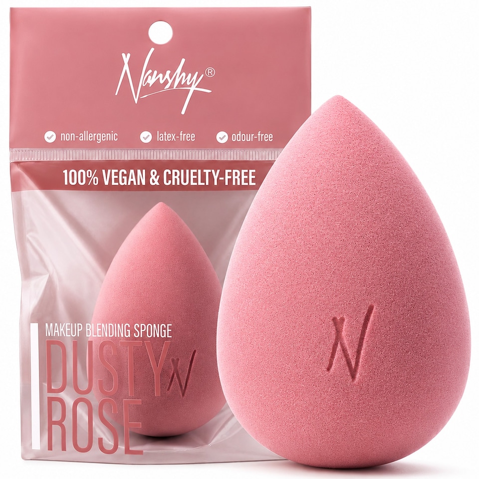image 1 of Nanshy Dusty Rose Makeup Blending Sponge