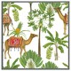 image 3 of Camels & palm trees (Picture Frame) Black | L