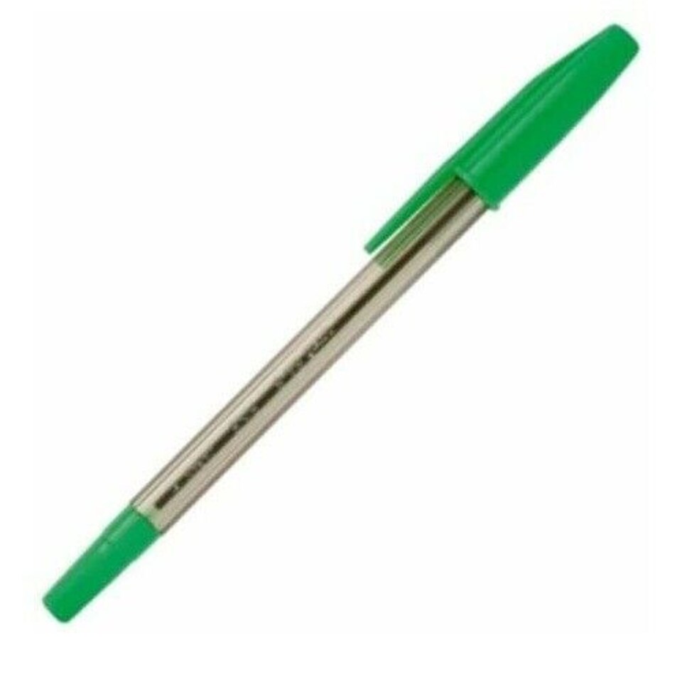 image 1 of 12 Pack Uni-ball Green Ballpoint Pens 0.7mm Fine Tip Quick Drying Pigment Ink Smooth Writing Pens for Home Office Stationery