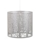 image 1 of Unique and Beautiful Soft Grey Metal Forest Design Ceiling Pendant Shade | Grey | Grey | 1