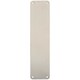 image 1 of Plain Door Finger Plate 350 x 75mm Satin Stainless Steel Push Plate