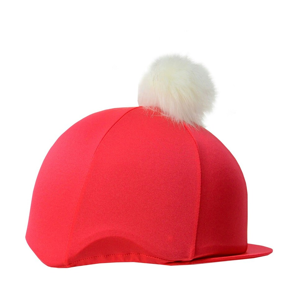 HyFASHION Christmas Santa Hat Cover - Red/White - One Size Red | One Size