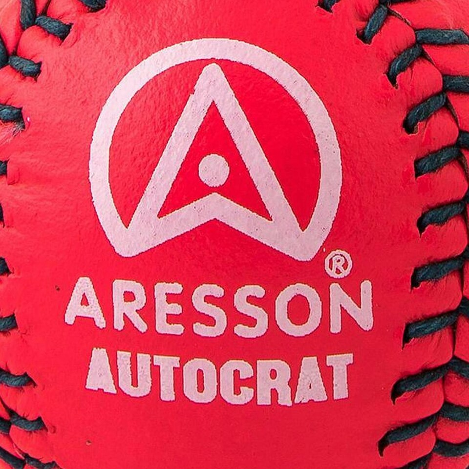image 1 of Aresson Autocrat Leather Rounders Ball - Pink - One Size