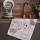 image 2 of Ulster Weavers Dog Days Tea Towel - Cotton Grey