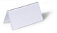 image 1 of Durable Clear Plastic Table Place Name Holders and Inserts | 25 Pack | 52x100mm