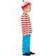 image 4 of Wheres Wally? Baby Boys Costume Set - White/Red/Blue - 3-4 Years