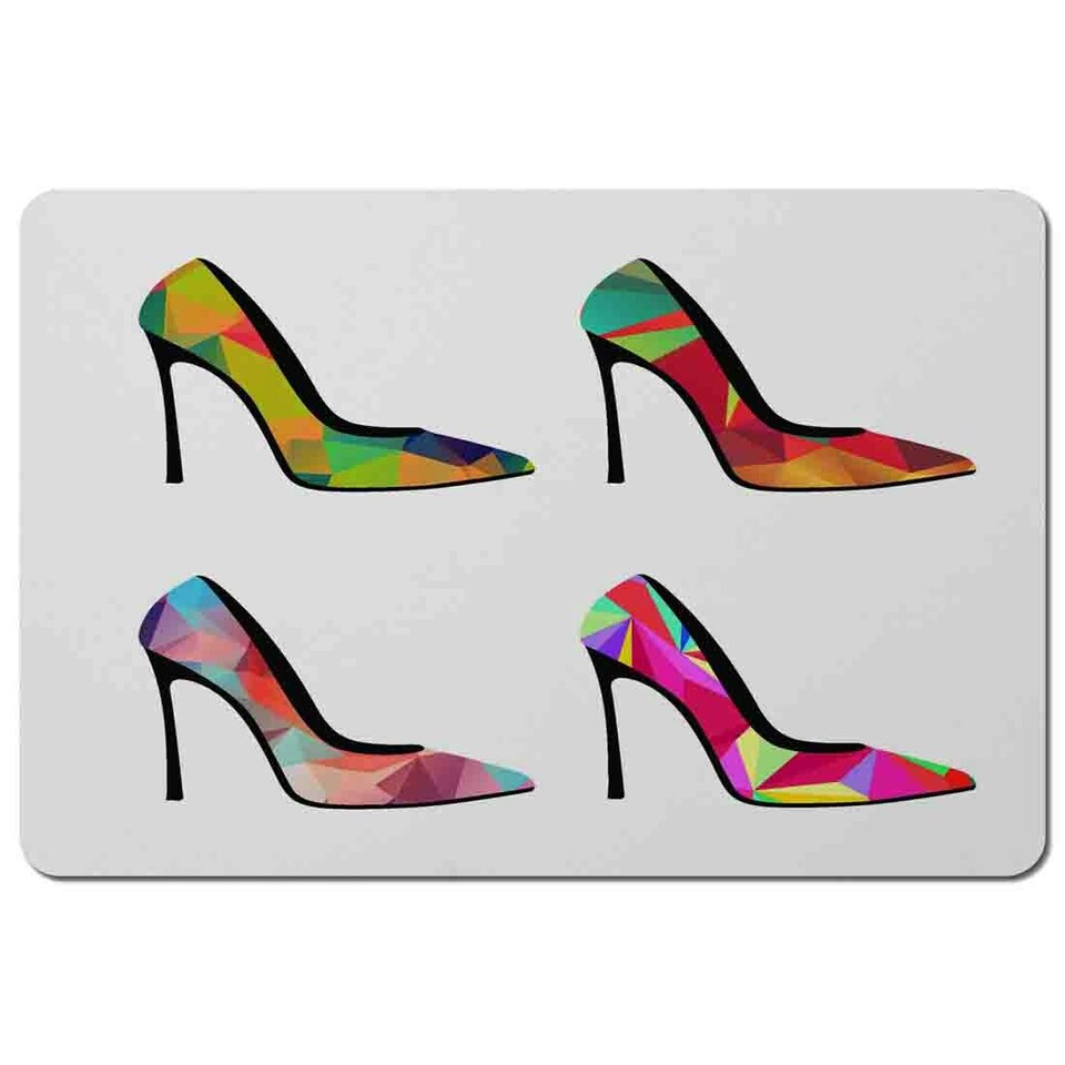 Geometric High Heels (Placemat)