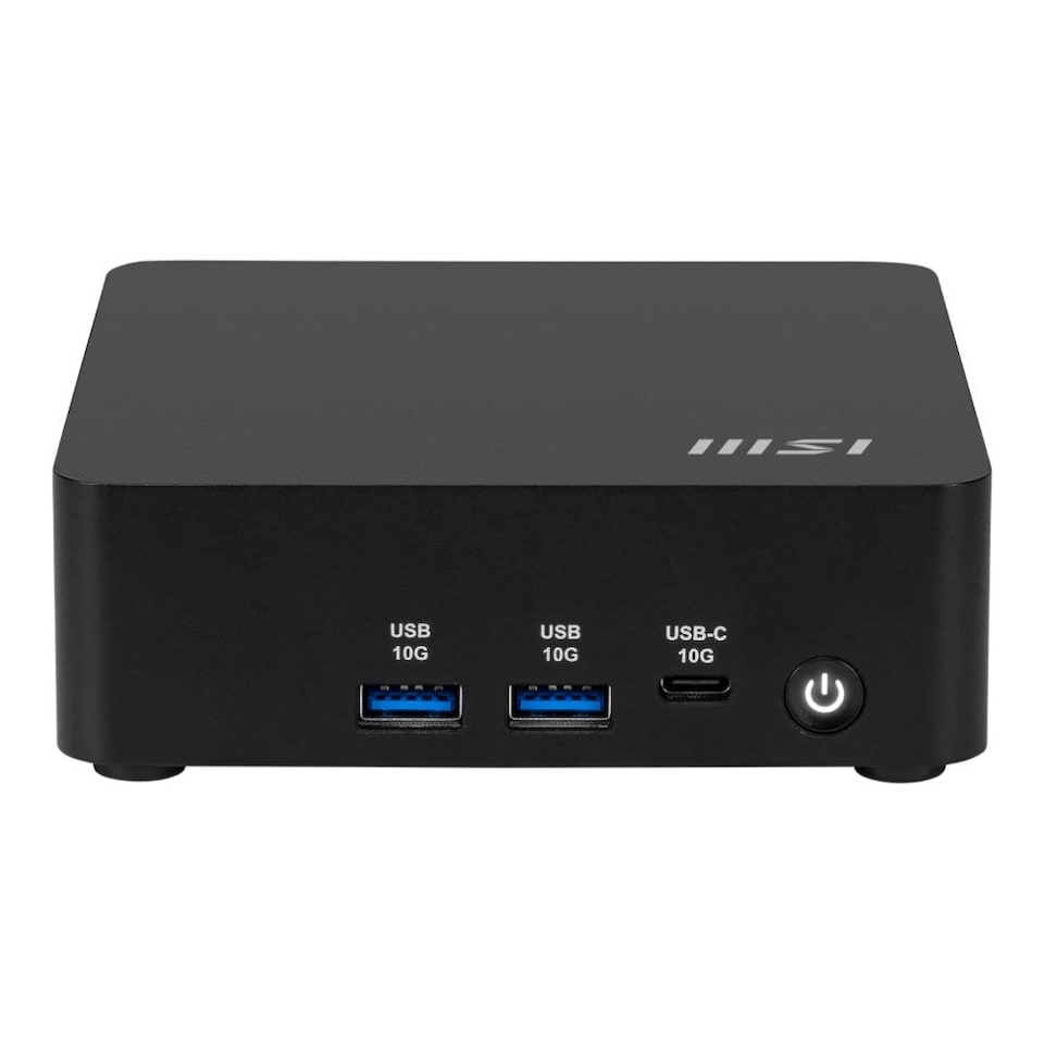 MSI Cubi NUC AI 1UMG Intel Core Ultra 7 155H NO RAM NO Storage NO OS Intel Graphics/DDR5/Dual ThunderBolt 4/Dual HDMI/Dual LAN/VESA Barebone SFF Mini PC